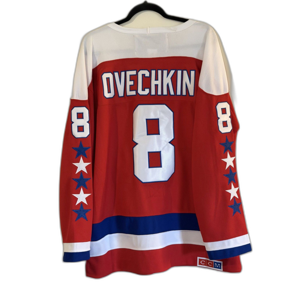 CCM Ovechkin Washington Capitals Hockey Jersey Sz 52